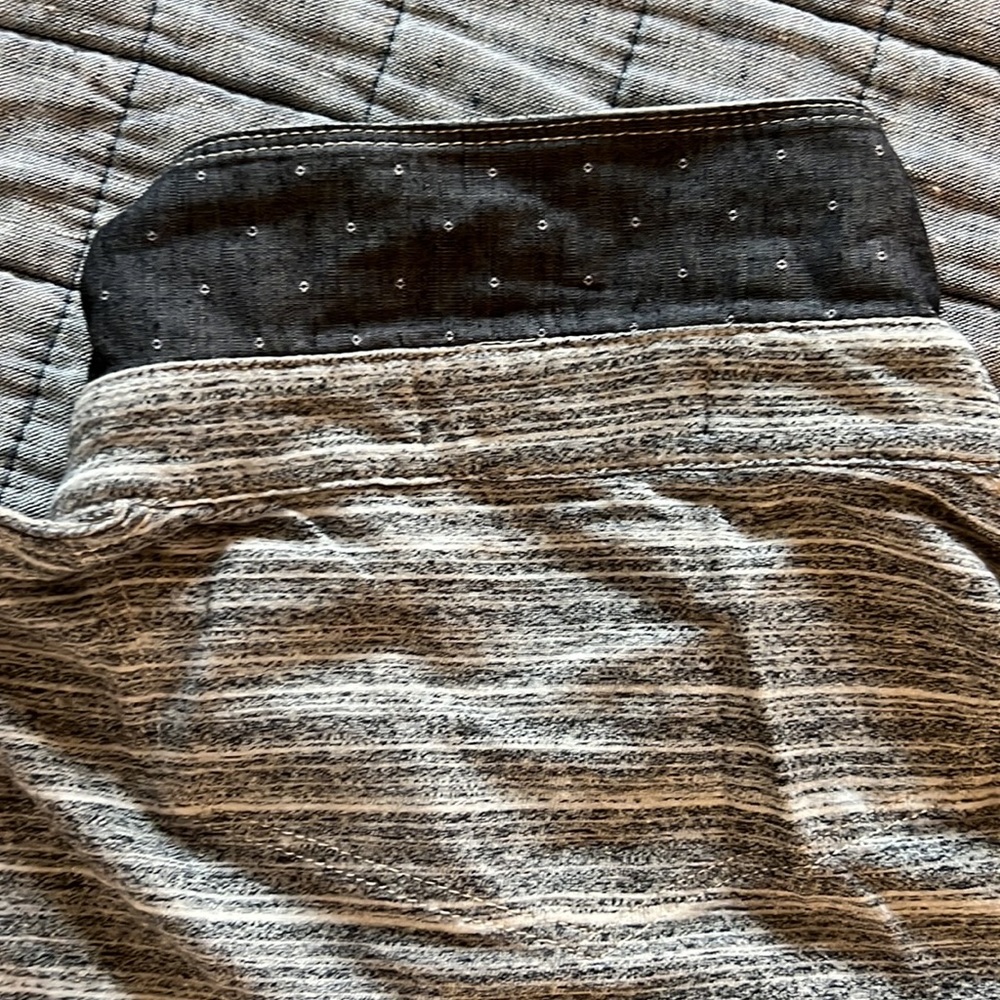 Cooper Jones Supply Striped Short Sleeve Polo Shirt With Patterned Collar - Picture 8 of 8